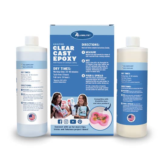 6 Pack: Alumilite™ 32oz. Amazing Clear Cast Epoxy